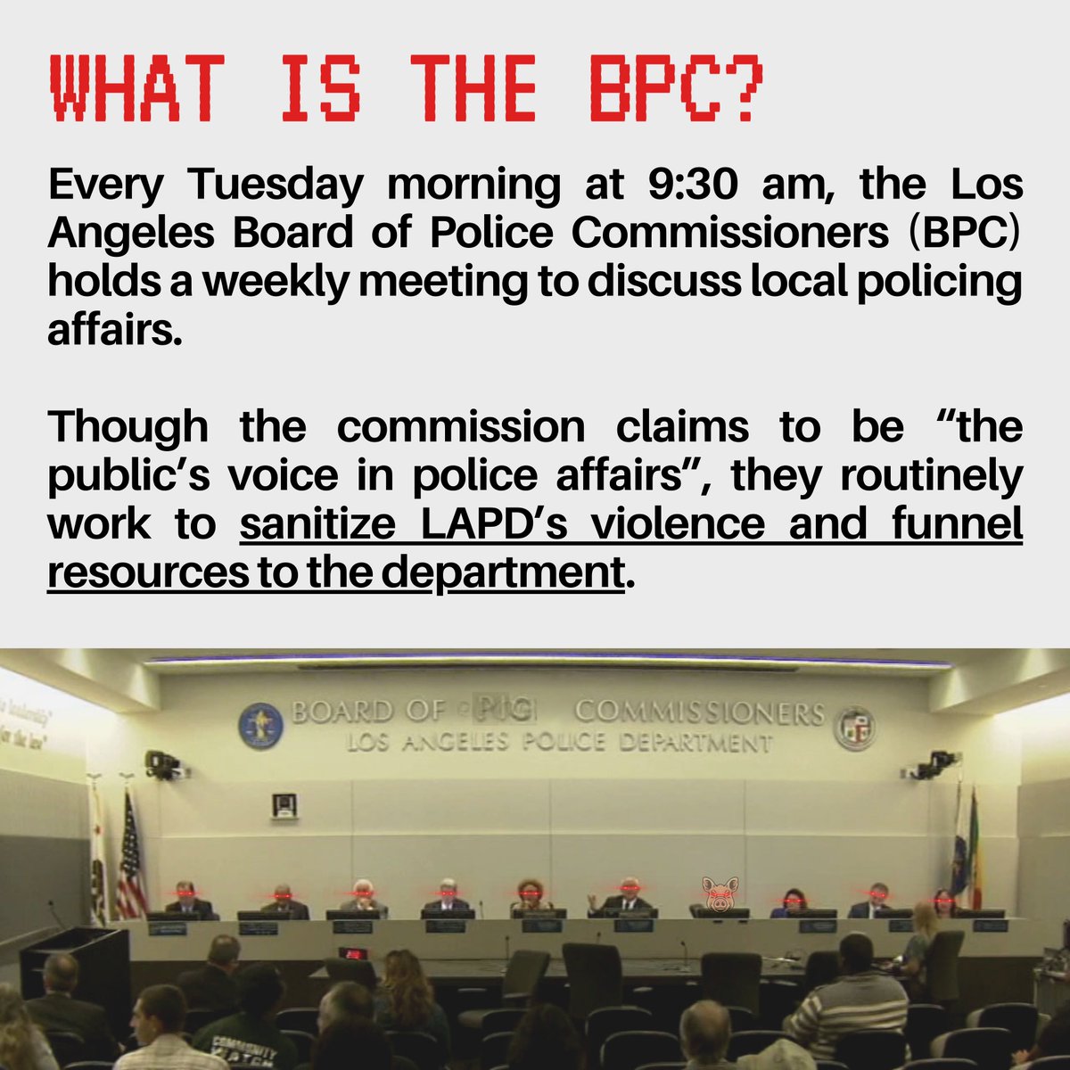 Stop LAPD Spying Coalition tweet media