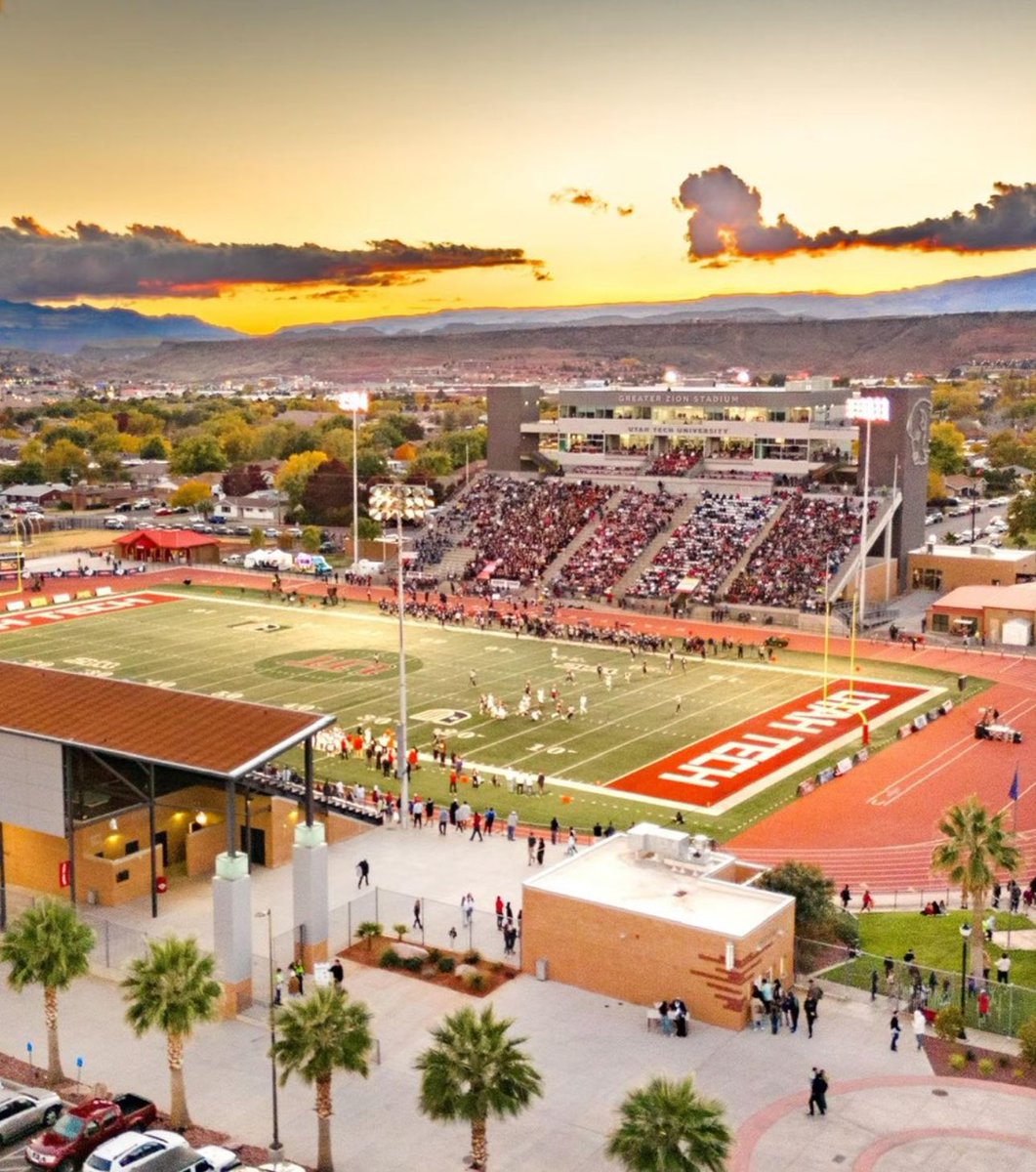 Palm trees, Red Rocks, Sunsets, Football and a great degree.    IE players will be taking the short drive  up 15 to be a part of this young program. #BlazerBullyBall