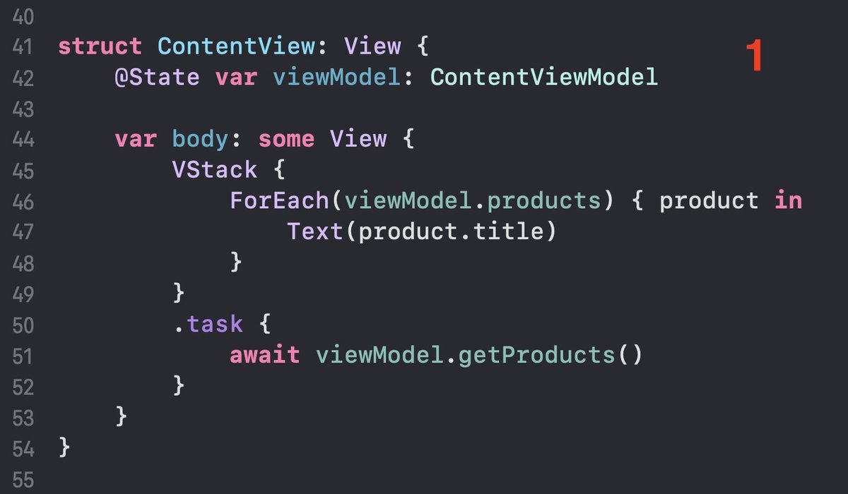 andresr_develop's tweet image. Trying to understand what is the best/proper way of injecting a ViewModel to a #SwiftUI View, they both work but which one is best and why?

#iosdev