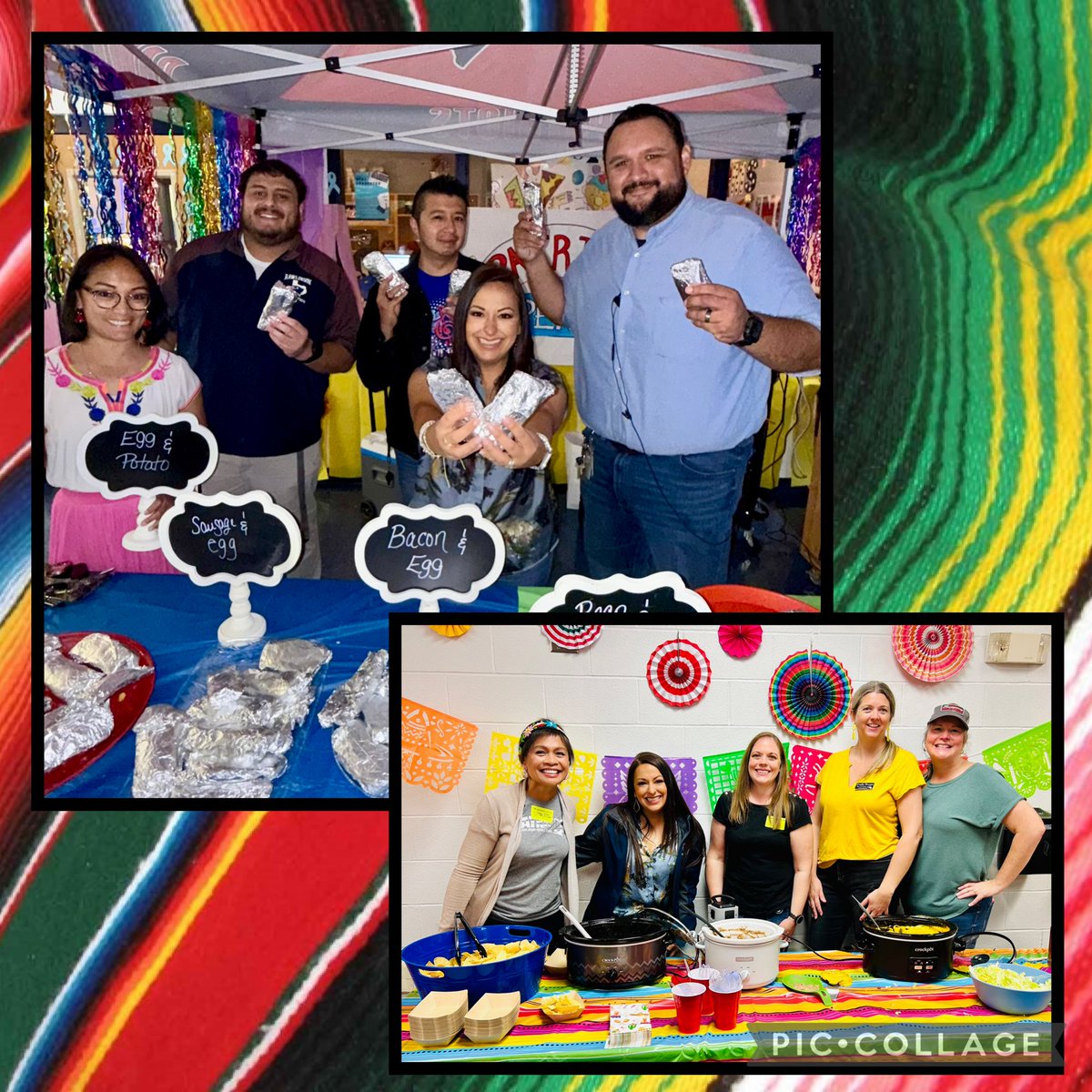 Kicking off Teacher Appreciation week with some Cinco de Mayo fun! 🎉 Big thanks to our NJHS &amp; PTA!