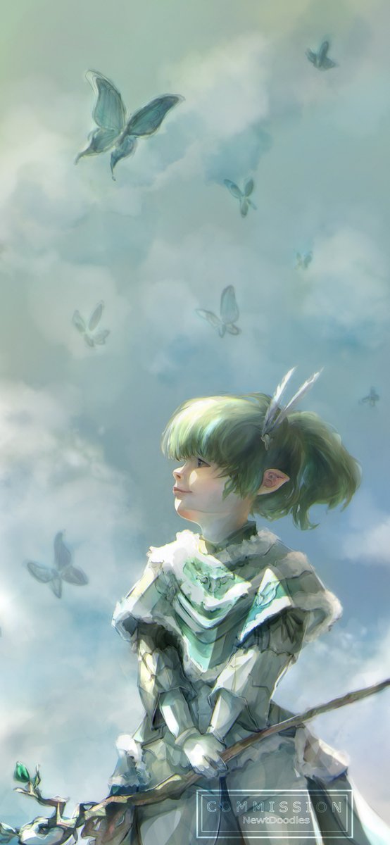 Lalafell Warrior of Light Phone Wallpaper 
#VGenComm  #FFXIVART #FFXIV