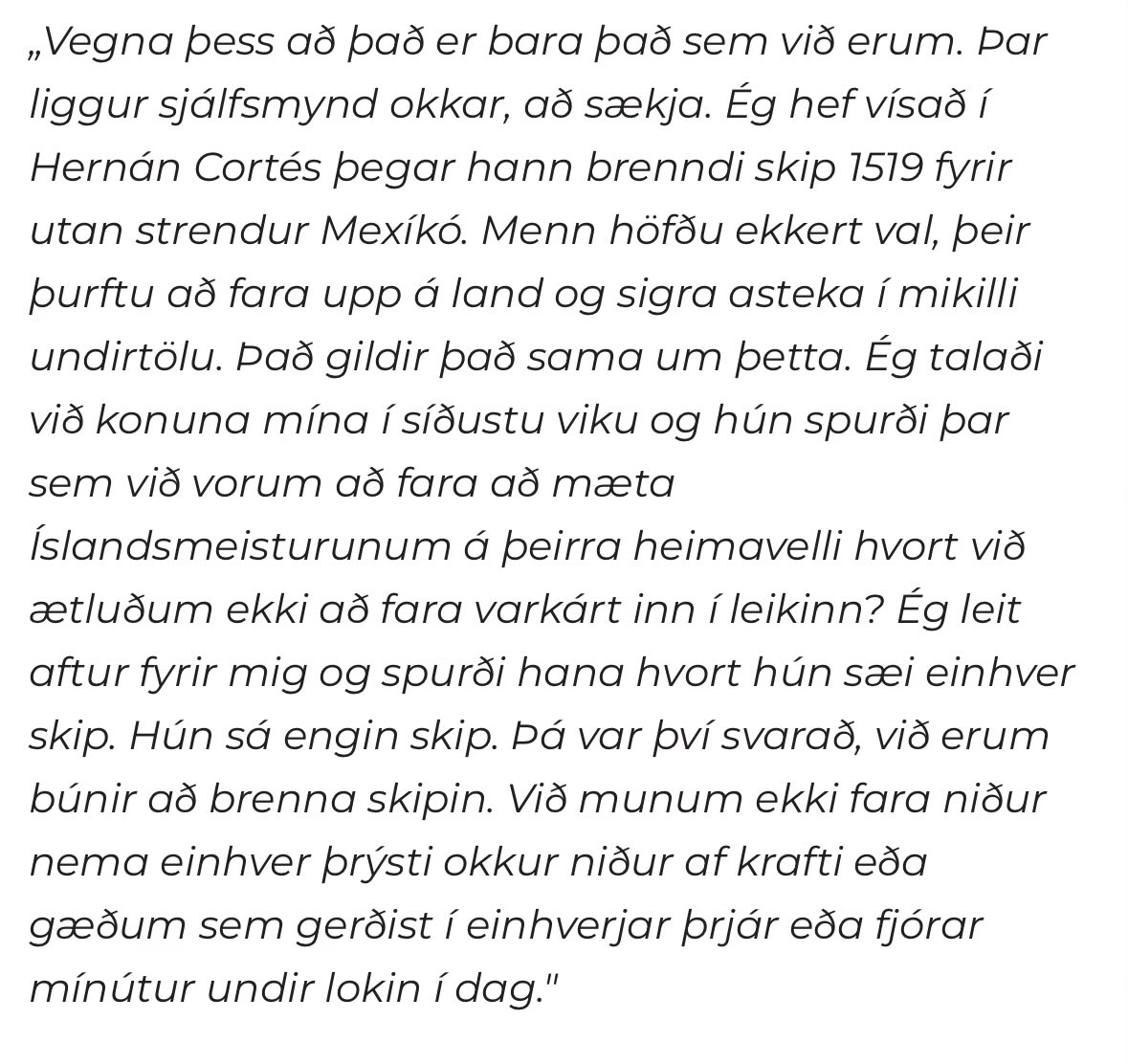 Maðurinn er auðvitað snillingur