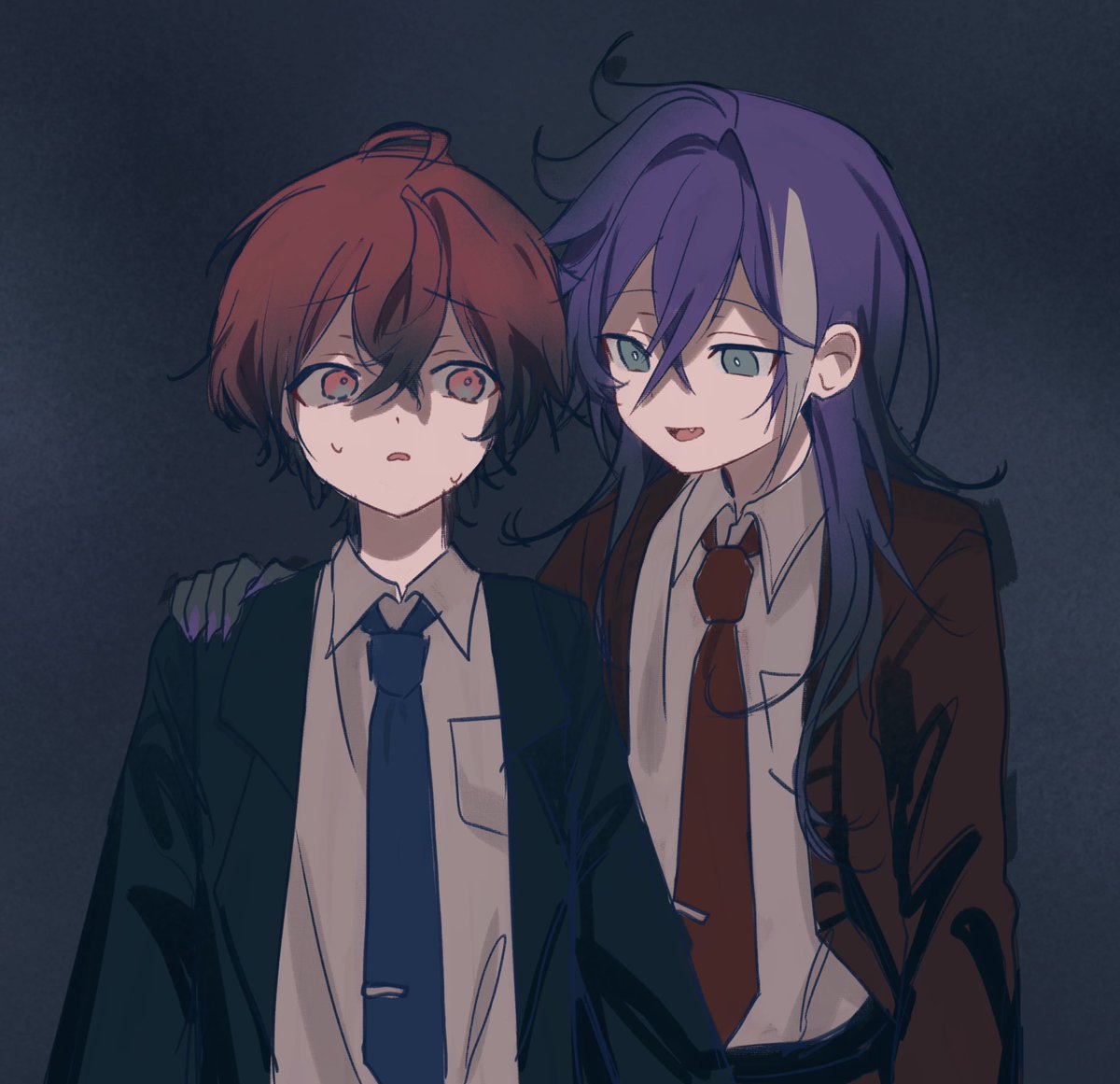 one last redraw for this collab, i am very normal btw