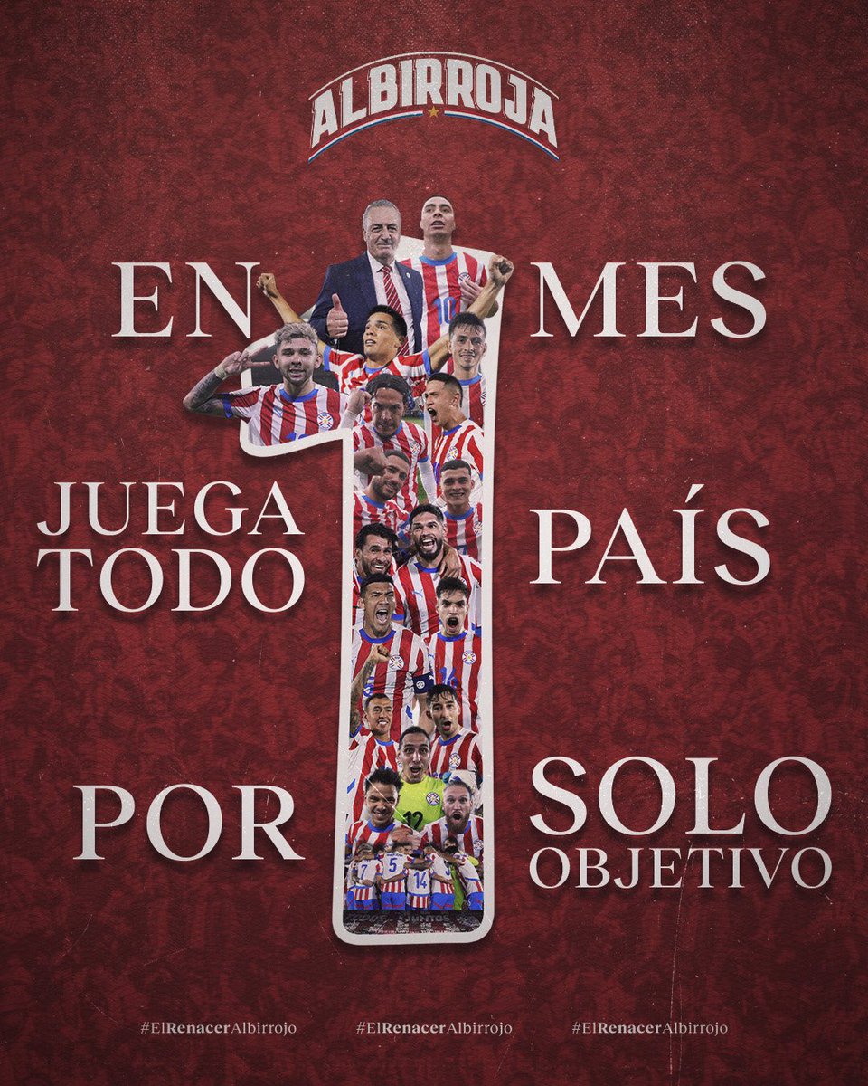 El reencuentro está cada vez más cerca 🏟️

🇵🇾 🆚 🇺🇾

#VamosParaguay 💪