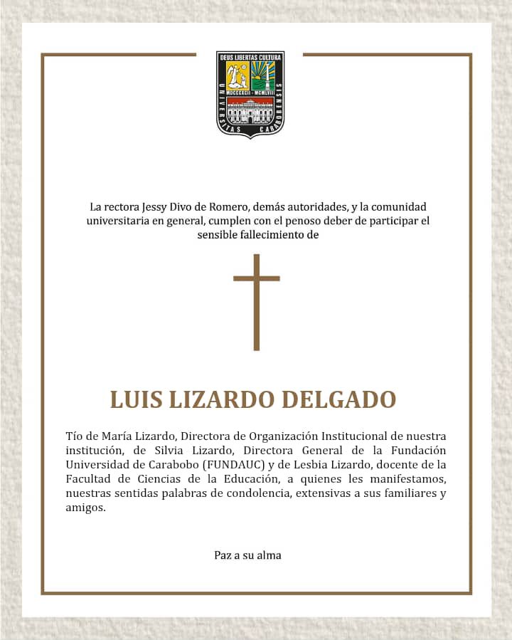 Universidad de Carabobo tweet media