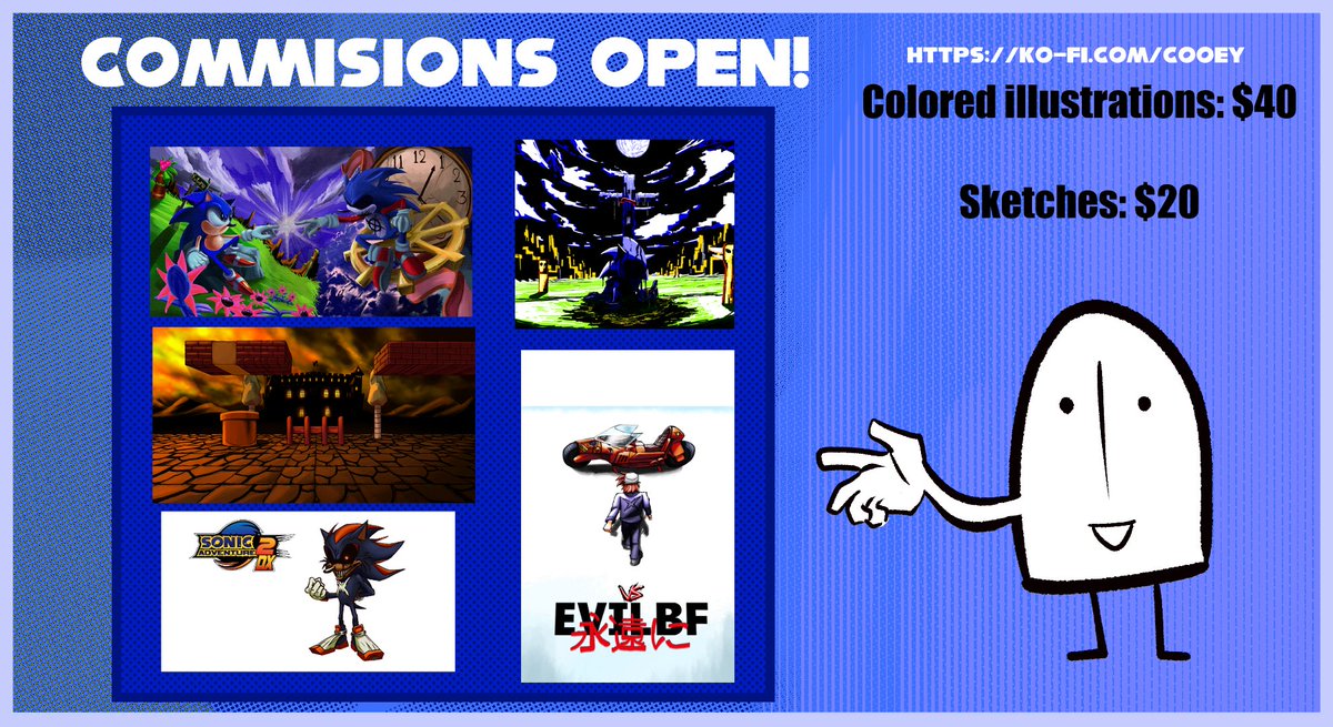 cooey05's tweet image. I've opened up c0mms! I have 4 slots available and 2 choices on my ko-fi! get yourself some beautiful wonderful art for a great price
ko-fi.com/cooey