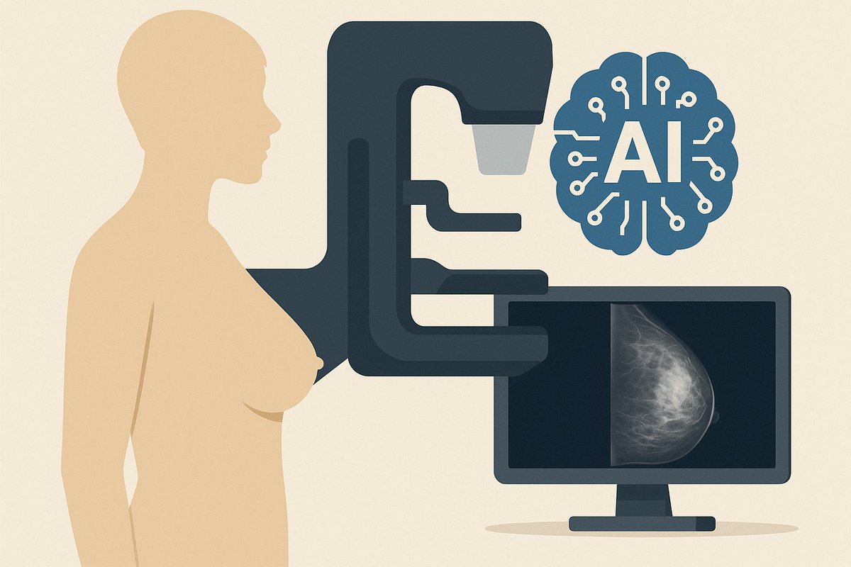 AI helped catch breast cancers that were missed during routine mammograms — especially ones that looked “normal” at first.

A new study <a href="/JNCI_Now/">JNCI</a>  found AI flagged 76% of mammograms that were originally read as normal but later linked to interval breast cancer.