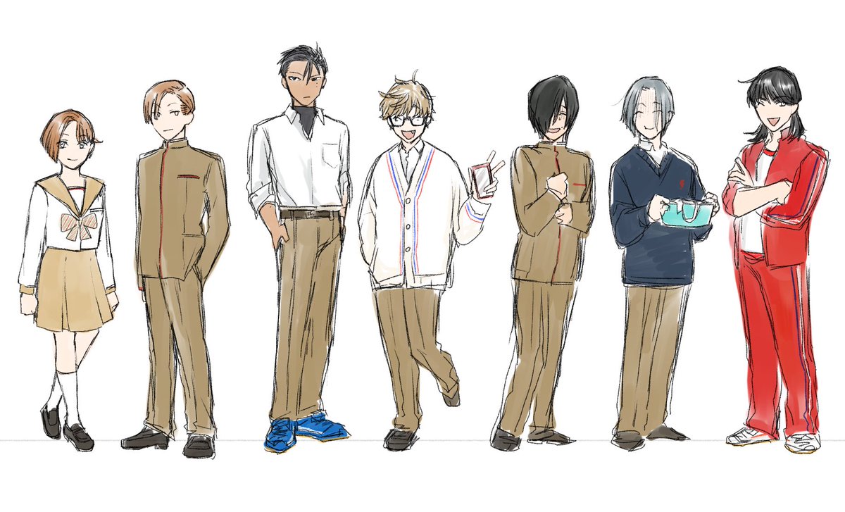 明科の学生キャラ一覧2/2

高校生キャラ自体はもっと居ますが、学生メイン創作ではないので割愛

正直皆描いたことある感じがいっぱいだったので、安心して迷っていただきたい 