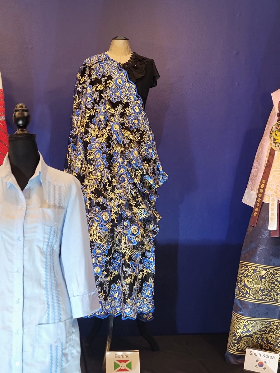 Happy to attend this evening May 5th,2025,the "Fashioning Power,Fashioning Peace Exhibition" at the President Woodrow Wilson House where the exhibition brings together history,diplomacy and design in a bold celebration of creativity and connection.