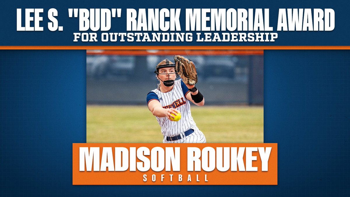 Bucknell Athletics (@bucknell_bison) on Twitter photo Madison Roukey is your second Lee S. "Bud" Ranck Memorial Award recipient for outstanding leadership! Congratulations Madison! #rayBucknell <a href="/Bucknell_SB/">Bucknell Softball</a> Madison Roukey is your second Lee S. "Bud" Ranck Memorial Award recipient for outstanding leadership! Congratulations Madison! #rayBucknell <a href="/Bucknell_SB/">Bucknell Softball</a>