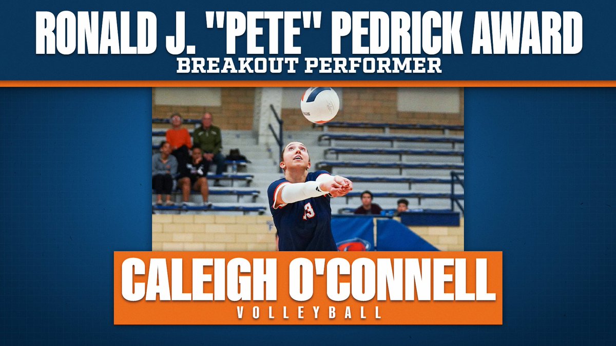 Bucknell Athletics (@bucknell_bison) on Twitter photo Caleigh O'Connell is your second recipient of the Pedrick Award for Breakout Performer of the Year! #rayBucknell
<a href="/Bucknell_VB/">Bucknell Volleyball</a> Caleigh O'Connell is your second recipient of the Pedrick Award for Breakout Performer of the Year! #rayBucknell
<a href="/Bucknell_VB/">Bucknell Volleyball</a>