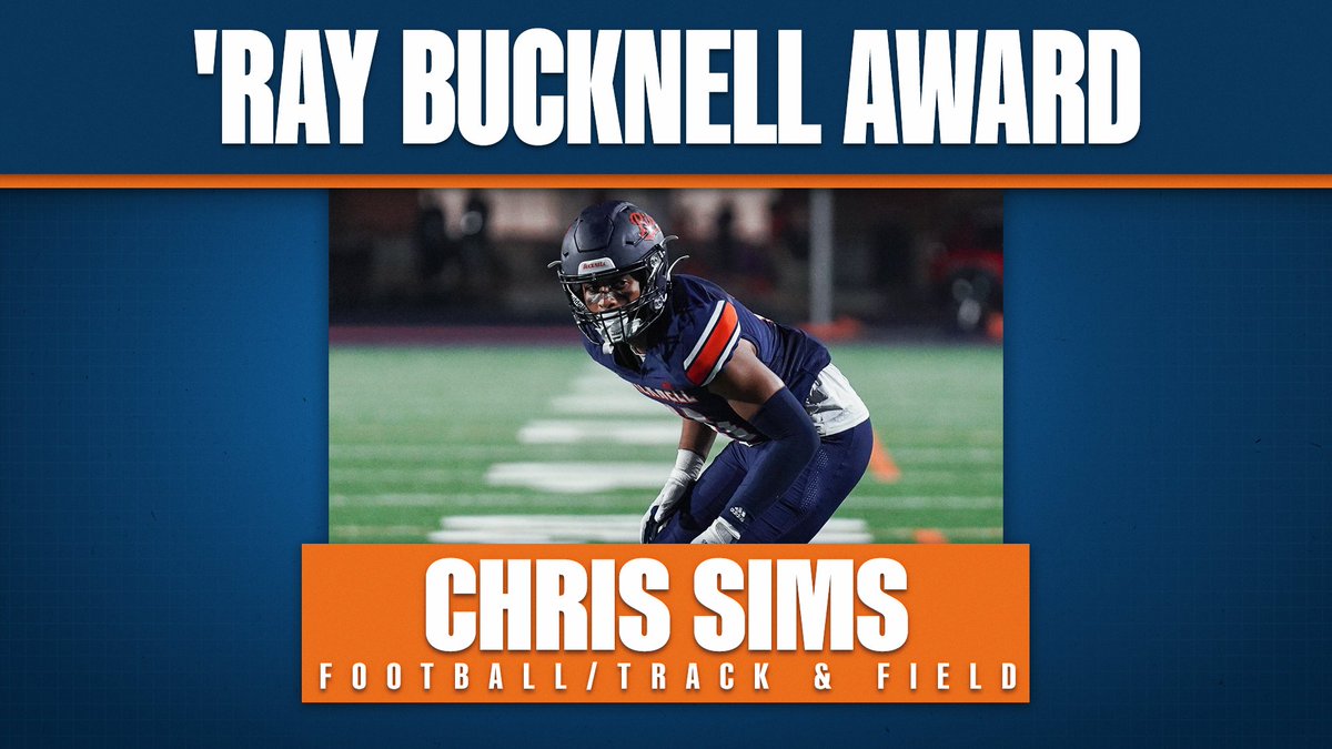 Bucknell Athletics (@bucknell_bison) on Twitter photo Your second recipient of the 'Ray Bucknell Award is Chris Sims! Congrats Chris! #rayBucknell <a href="/Bucknell_FB/">Bucknell Football</a> <a href="/Bucknell_TFXC/">Bucknell Track & XC</a> Your second recipient of the 'Ray Bucknell Award is Chris Sims! Congrats Chris! #rayBucknell <a href="/Bucknell_FB/">Bucknell Football</a> <a href="/Bucknell_TFXC/">Bucknell Track & XC</a>