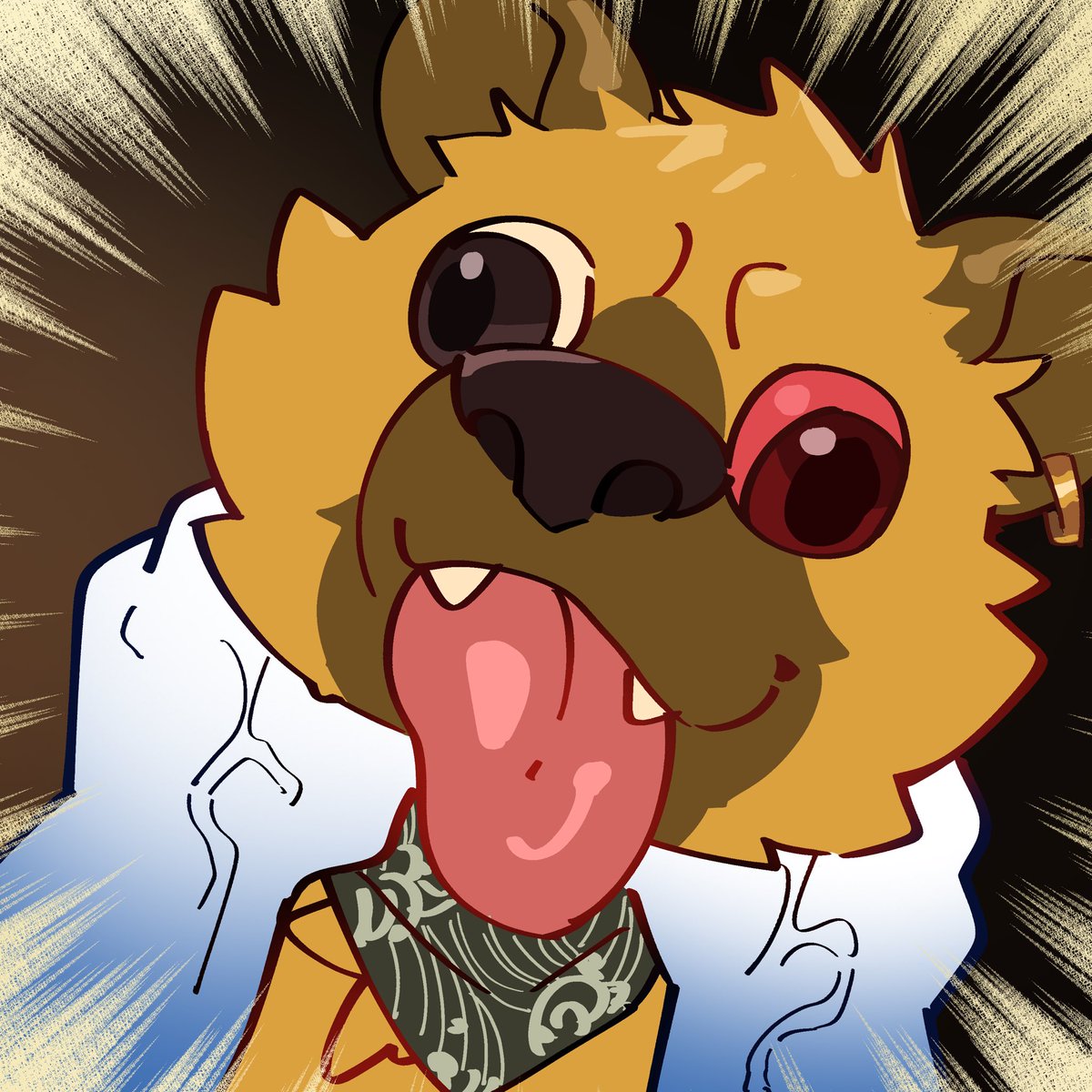 Umineko: “Can you fucking stop thinking about nothing but lewd stuff?!”
Ash: “Ghh… ngh…” 😵

海貓：「你他媽能不能別滿腦子都是色色！」
Ash：「呃…呃…」😵

🎨：白極