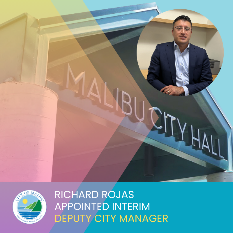 City of Malibu (@citymalibu) on Twitter photo City of Malibu welcomes Richard Rojas as Interim Deputy City Manager! With 18+ years in public sector leadership, Richard served as Asst City Manager for Rosemead & Deputy City Manager for Norwalk. He can be reached at RRojas@MalibuCity.org or 310-456-2489. City of Malibu welcomes Richard Rojas as Interim Deputy City Manager! With 18+ years in public sector leadership, Richard served as Asst City Manager for Rosemead & Deputy City Manager for Norwalk. He can be reached at RRojas@MalibuCity.org or 310-456-2489.