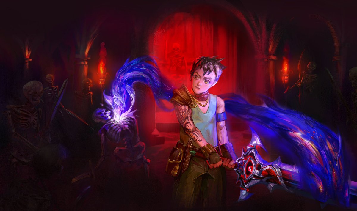 CodingQuests's tweet image. Hey Artists! I'm looking to hire a 2D game UI Artist for my upcoming dungeon crawler game Soulforge.
If you're interested, reply with your portfolio, and please share some previous projects you've worked on!
#2dartist #uiartist #ArtistOnTwitter