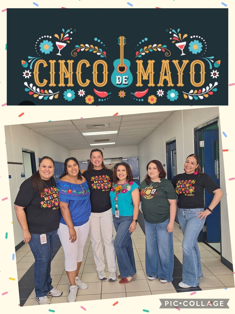 CynthiaVillarreal (@cynthia4prax) on Twitter photo 5 de Mayo, Día de Celebración.🎉🪅🇲🇽
<a href="/SEgirlsbsktball/">San Elizario Girls Basketball/Golf asst. Coach</a>
<a href="/ms_balderas304/">Carolina Balderas</a>
<a href="/SanElizarioHS/">San Elizario High School</a> 5 de Mayo, Día de Celebración.🎉🪅🇲🇽
<a href="/SEgirlsbsktball/">San Elizario Girls Basketball/Golf asst. Coach</a>
<a href="/ms_balderas304/">Carolina Balderas</a>
<a href="/SanElizarioHS/">San Elizario High School</a>