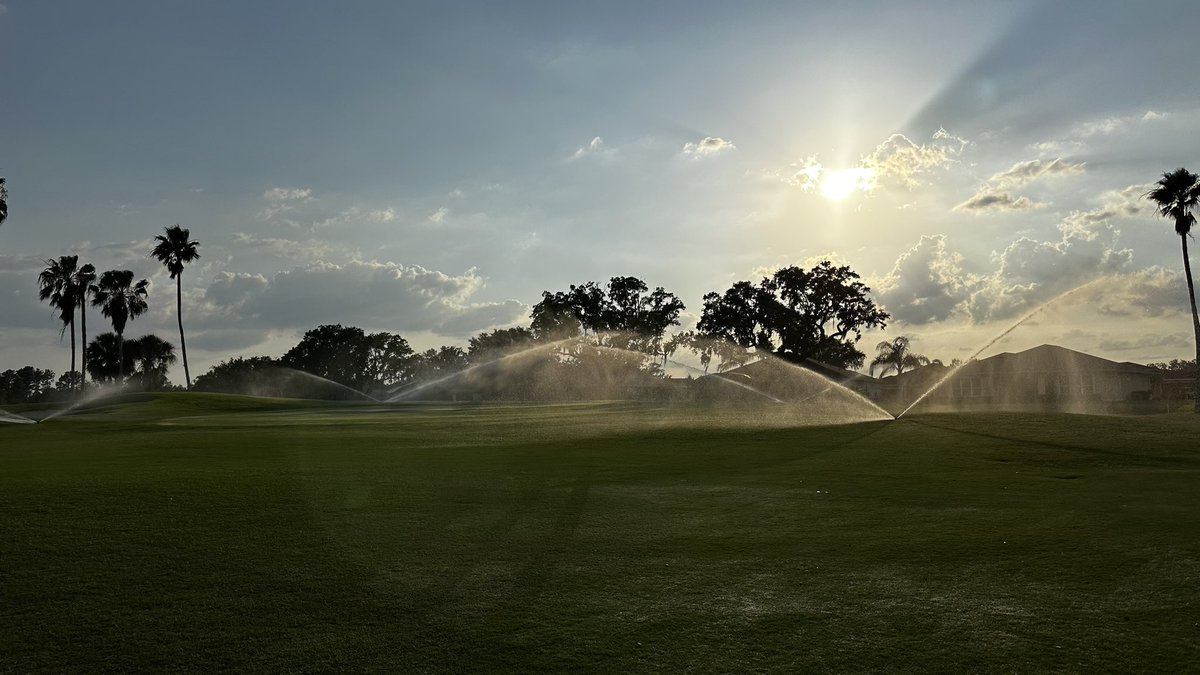 NateDV24's tweet photo. 14 hour day

Punched 18 greens

Top dressed at 450 lbs / 1000

Verticut up and back 2 directions

Roll-brushed w/ 50% overlap, 2 directions

And the best part was that the TEAM asked to stay until the job was done.

So proud of this crew!

@Stonegategolf1 https://t.co/D9KWR9tdhd