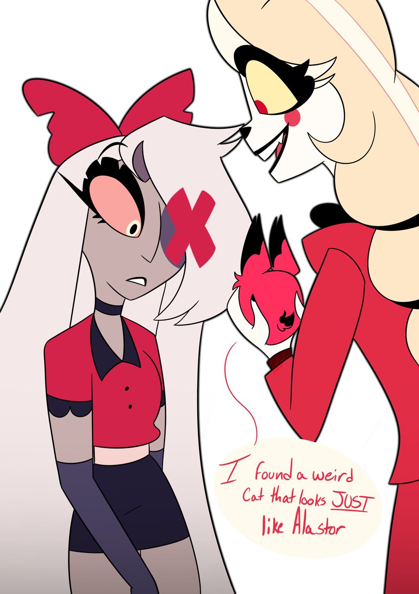 uhm_SILVIA's tweet image. kitty doesnt like Vaggie
#HazbinHotel #Chaggie #HazbinHotelCharlie #HazbinHotelVaggie #HazbinHotelAlastor #CursedAlastorCat #Fanart #DigitalArt #Vaggie #Charlie #Alastor 1/2