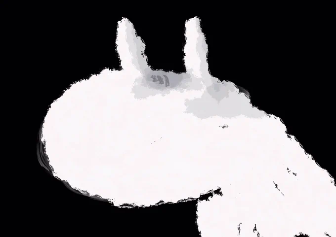 おはようございます〜。(これはこないだアップした絵のラフですهو) 