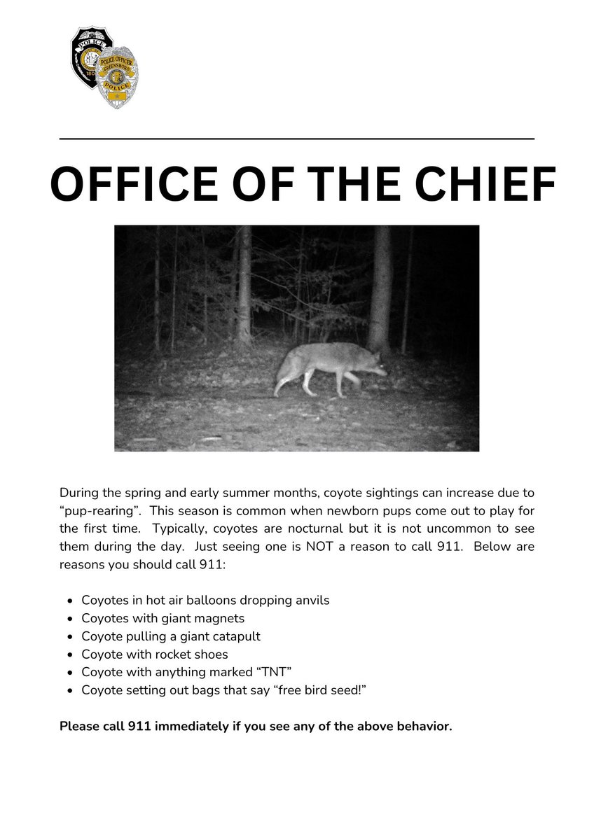 For immediate release: