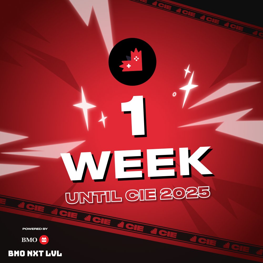 🎉 ONE WEEK LEFT TILL CIE 🎉 

🎮 Registrations are still open so make sure you apply 🎮