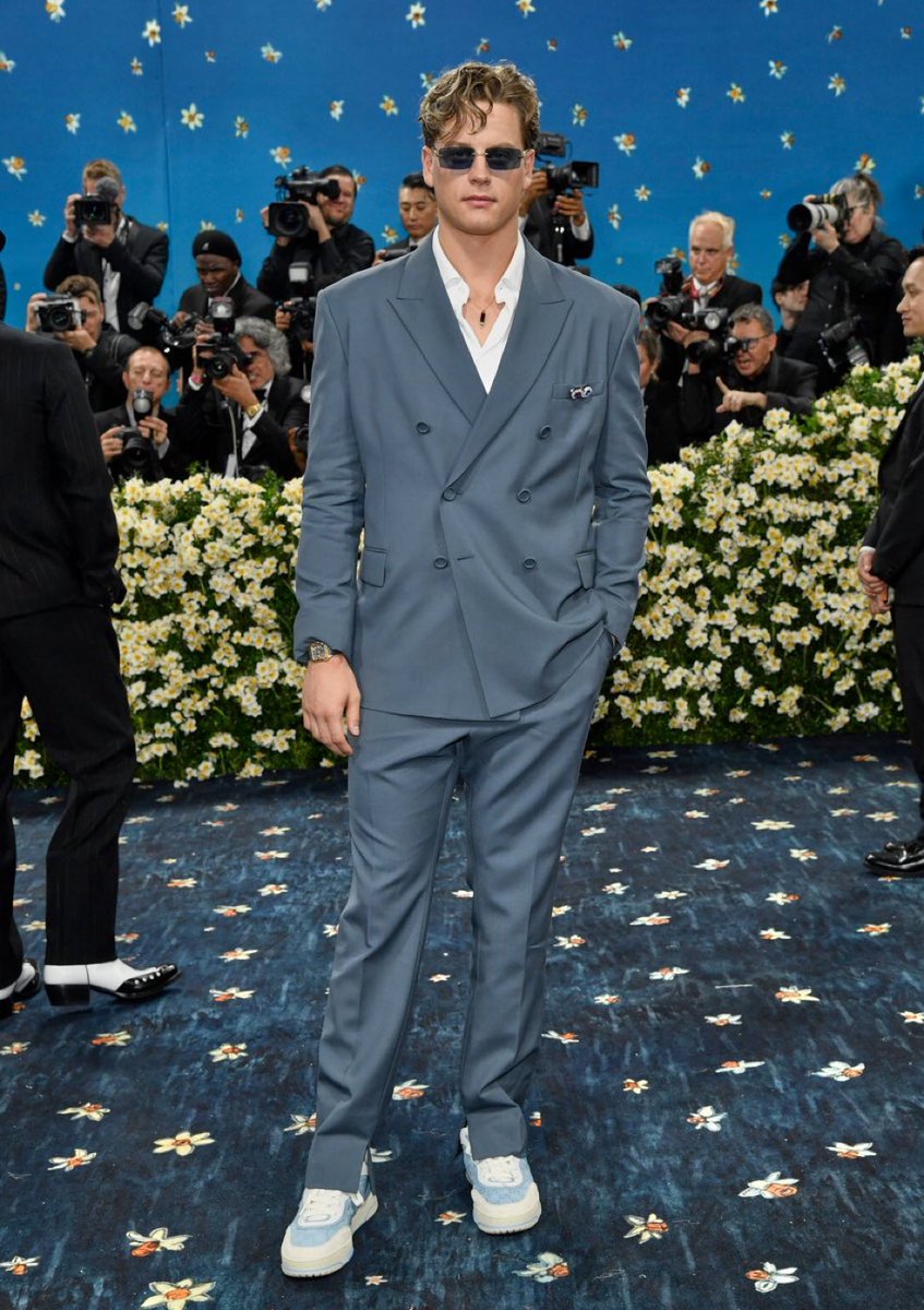 And Joe Burrow at the #MetGala2025