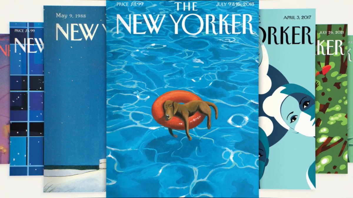 ANIMATIONWorld's tweet photo. Watch it from ‘cover’ to ‘cover’ - #ROOFStudio Reveals #TheNewYorker Animated Film: in partnership with #LeTruc, The Condé Nast Creative Marketing Team, and Human, the project celebrates the publication’s 100th anniversary. https://t.co/wnLNHQ1djC #AnimatedShorts #Animation #AnimationWorld