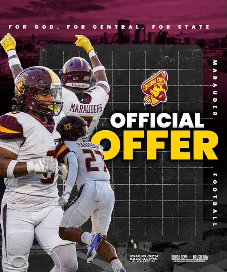 Nasir Harmon (@harmonnasir99) on Twitter photo Blessed to have received my first offer from Central State University, after a great conversation with <a href="/CoachJamesLee/">James Lee</a> and a high level workout at our showcase this afternoon.
<a href="/WestlandFB/">Westland Football</a> <a href="/DJRSwework/">Darren Junior Recruiting Source LLC.</a> Blessed to have received my first offer from Central State University, after a great conversation with <a href="/CoachJamesLee/">James Lee</a> and a high level workout at our showcase this afternoon.
<a href="/WestlandFB/">Westland Football</a> <a href="/DJRSwework/">Darren Junior Recruiting Source LLC.</a>