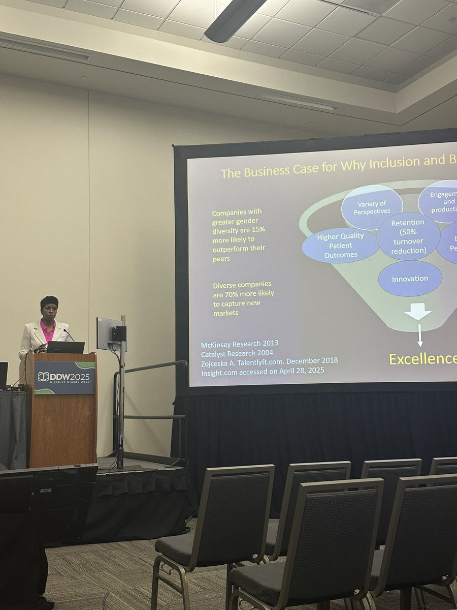Mohammad Bilal, MD (@bilalmohammadmd) on Twitter photo Leadership #101 masterclass from a leader who walks the talk 🔥
Excellent 💎 on inclusive & empowering leadership from the amazing <a href="/JChristieMD/">Dr Jennifer Christie</a> at #DDW2025
<a href="/ASGEendoscopy/">ASGE GI Endoscopy</a> <a href="/AmerGastroAssn/">American Gastroenterological Association (AGA)</a> <a href="/DDWMeeting/">Digestive Disease Week</a> <a href="/CUGastroHep/">CU Division of Gastroenterology and Hepatology</a> Leadership #101 masterclass from a leader who walks the talk 🔥
Excellent 💎 on inclusive & empowering leadership from the amazing <a href="/JChristieMD/">Dr Jennifer Christie</a> at #DDW2025
<a href="/ASGEendoscopy/">ASGE GI Endoscopy</a> <a href="/AmerGastroAssn/">American Gastroenterological Association (AGA)</a> <a href="/DDWMeeting/">Digestive Disease Week</a> <a href="/CUGastroHep/">CU Division of Gastroenterology and Hepatology</a>