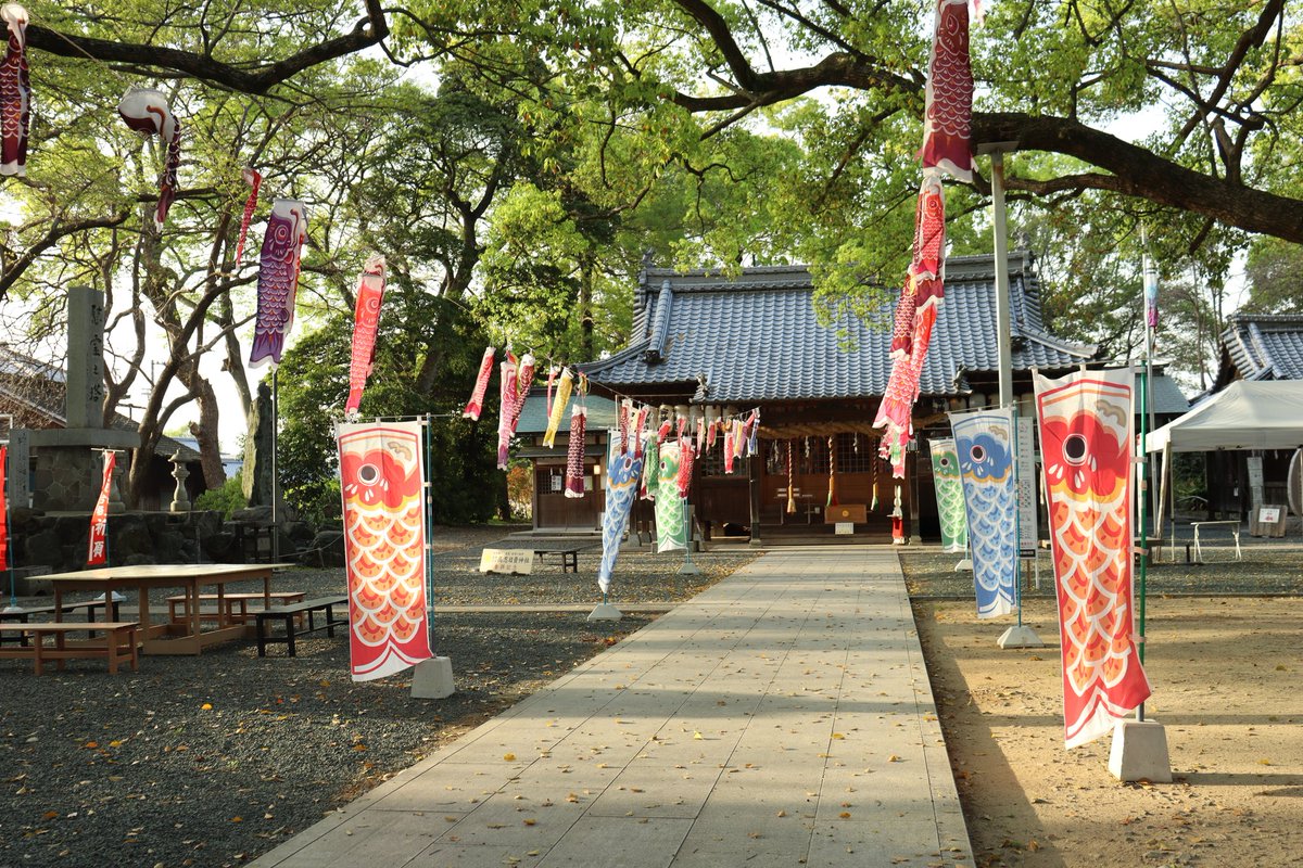 KK777S's tweet photo. 高忍日賣神社

撮影日　2025年4月19日(土)

#愛媛
#高忍日賣神社
#こいのぼり
#写真撮ってる人と繋がりたい
#カメラ男子 https://t.co/DaHlU1XOaf