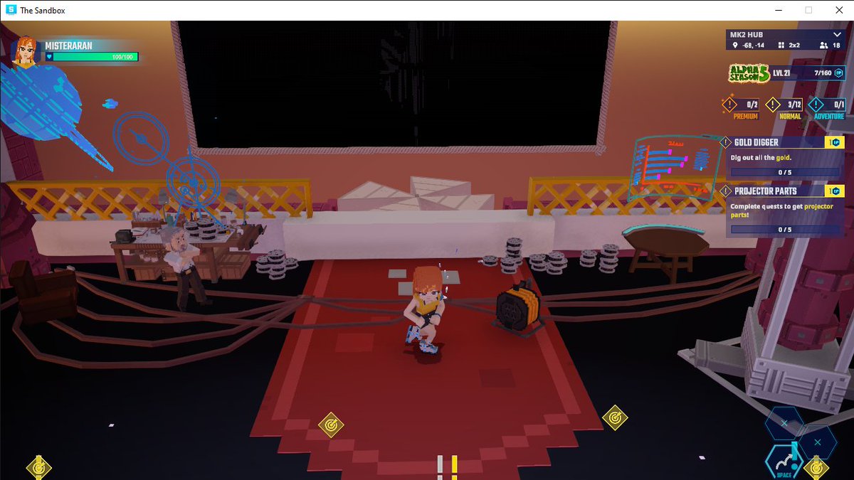 Rate my catwalk in <a href="/TheSandboxGame/">The Sandbox</a> tsbga.me/TheSandbox #AlphaSeason5