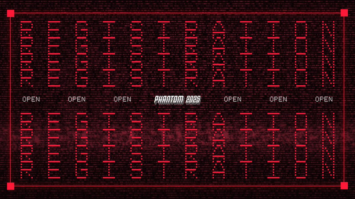 Reminder: Registration still open. 
start.gg/phantom