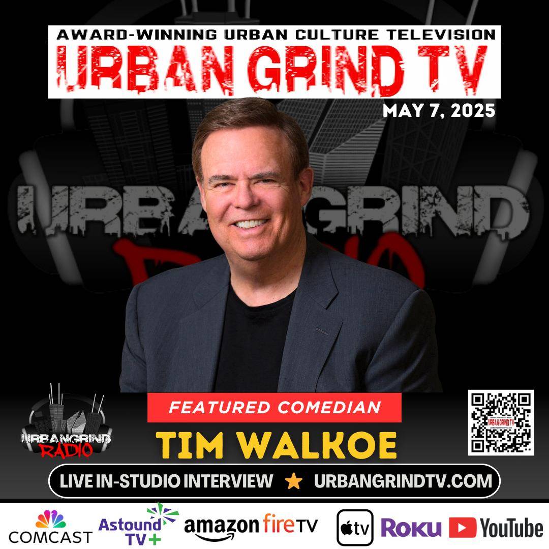 UrbanGrindTV's tweet photo. 🔥 COMEDY ROYALTY IN THE BUILDING! 🔥
Wednesday, May 7th, we welcome Tim Walkoe — Grand Prize Winner of America’s Funniest People — LIVE in-studio at Urban Grind TV 🎤🎬

With over 500 TV &amp; radio appearances, gigs with Joe Cocker, Whitney Houston, The Beach Boys, and major stages https://t.co/kgx5L4xFgN