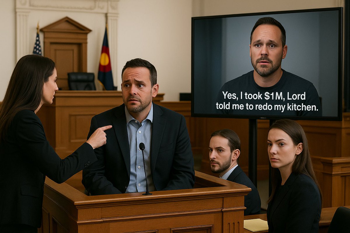 Day 1 – Afternoon Trial Update:

After lunch, prosecutors called Eli Regalado of #INDXcoin to the stand.
What followed was total collapse.

Under oath, Eli admitted to:
• Using investor funds to buy a Range Rover
• Paying a $256,000 contractor
• Covering child support and
