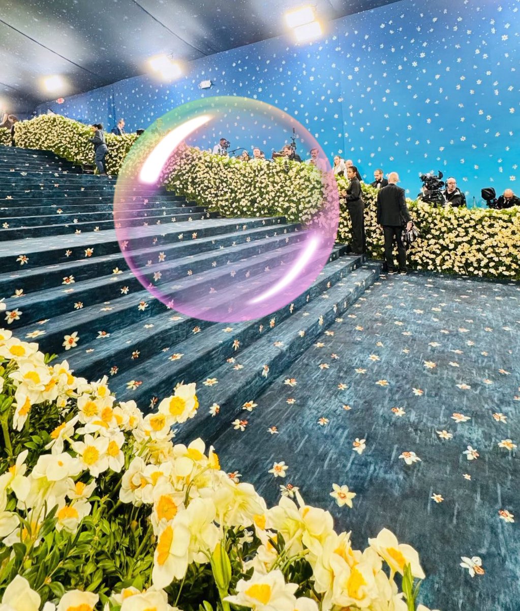 Ariana Grande has arrived at the 2025 #MetGala