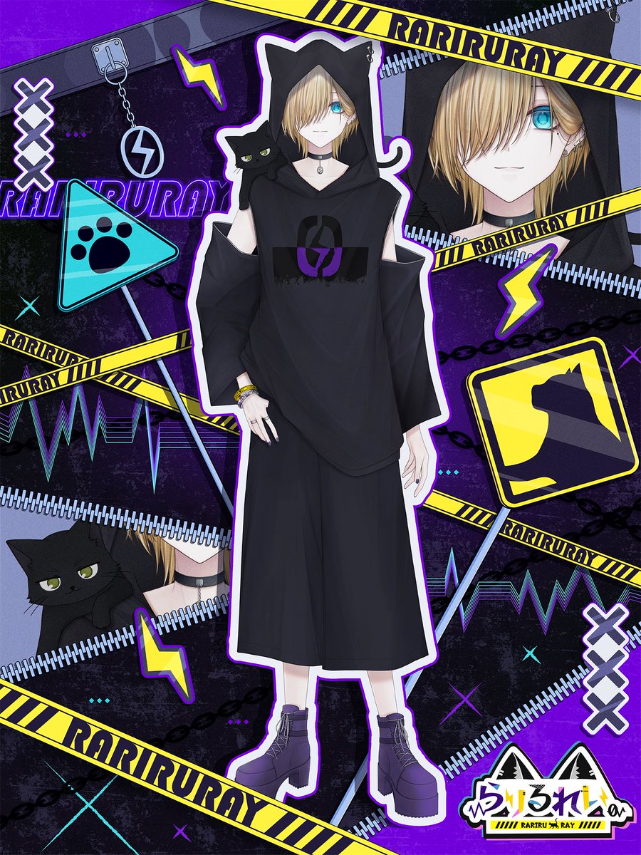 rariruRay0's tweet photo. ◤ #5月のVTuberフォロー祭り 🐈‍⬛⚡️◢

飼い主募集中の猫見習い！
博多弁のショタボVTuber⚡️

🐈‍⬛唯一無二の小悪魔ショタボイス😈
⚡️モンハンワイルズ狩猟笛使い🎷
🐈‍⬛メンヘラホイホイのガチ恋製造機❤️‍🩹
⚡️距離感バリ近💘認知度⭕️
🐈‍⬛今年中にch登録者1万人目標‼️

ぼくのお世話しにきてくれるの待っとるよ🫶

全反応巡回します⚡️

#GWのVtuberフォロー祭り 
#GWはフォロワーさんが増えるらしい