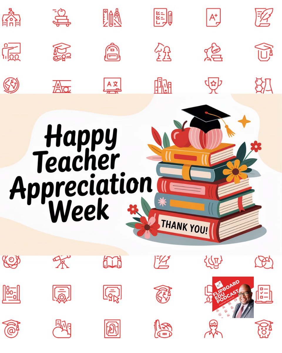 Happy Teacher Appreciation Week! 🎓🍎 Let's give a shout-out to all the amazing teachers who make a difference in our lives every single day. Your dedication, passion, and hard work are truly inspiring. Thank you for everything you do! 😊 #TeacherAppreciationWeek