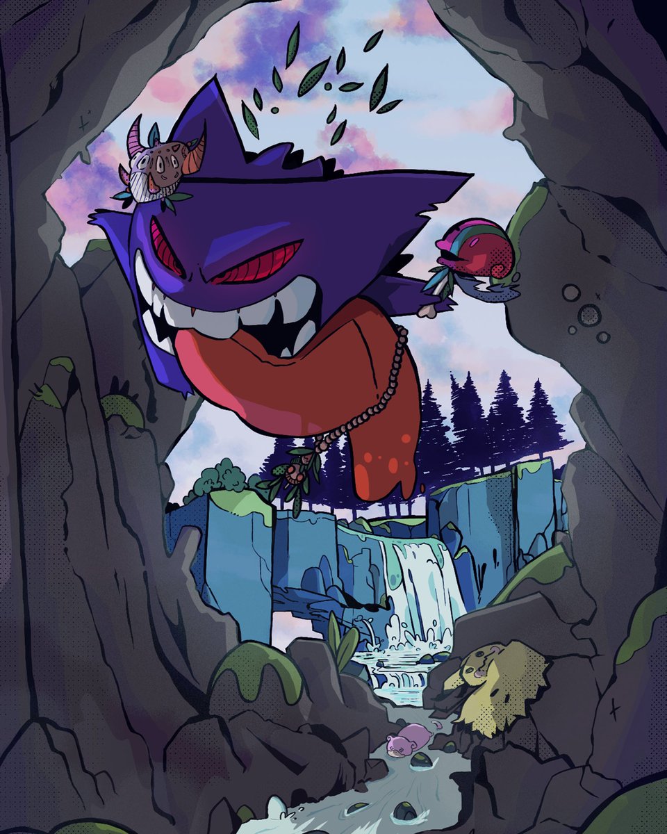 [Pokemon Card] Ectoplasma Vaudouiste EX

J’ai vraiment apprécié bosser sur la carte, évidement elle n’est pas sur <a href="/PokemonTCGP/">Pokémon TCG Pocket</a> mais je l’y verrais bien je crois 🤭