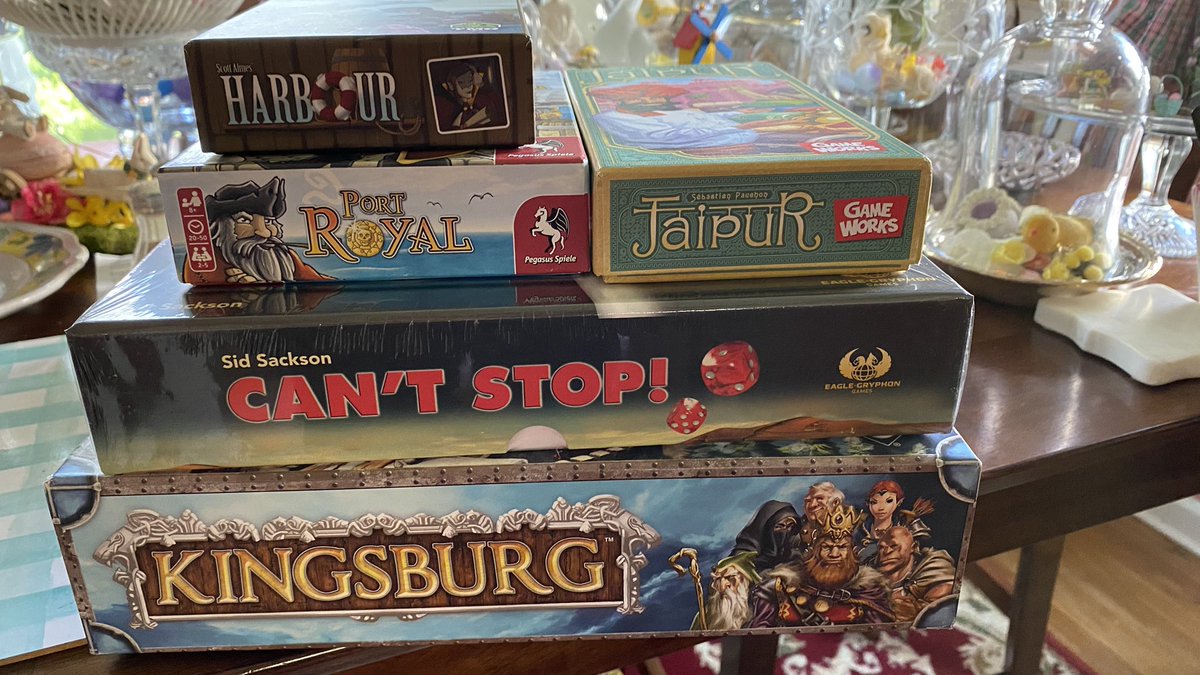 eddieb_41's tweet image. Thanks @NKGames for the box of goodies.  I’m heading to a con in a few weeks and now I’ll have more games to play!