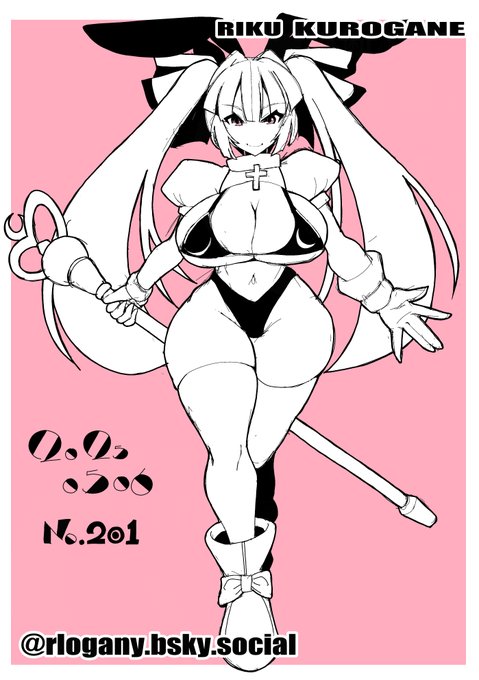 今日の朝ラフ!!
昨日の娘!!
魔法少女的なあれやそれ 