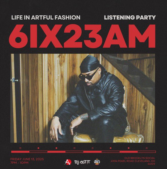 WWorld47's tweet photo. Friday, June 13th! We will be providing tapas throughout the night for @6IX23AM listening party for the new album!! #LIAF🐦‍🔥 https://t.co/oWwMKjAW3t