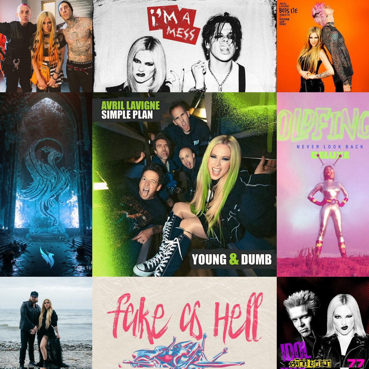 .<a href="/AvrilLavigne/">Avril Lavigne</a>'s last solo single was "Bite Me" in 2021, and since then, she has released 9 collaborations

Do you like that she keeps releasing collaborations, or would you prefer her to drop solo singles again? 🤔