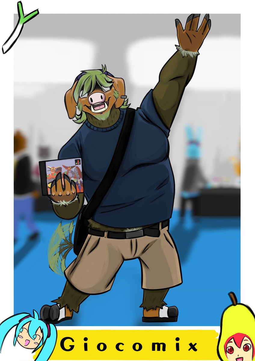 first attempt at drawing simulating an instant photo

I have another one already finished and two more in WIP xd

#furries #furryartworks #digitalart #furry #artwork #opencommission #furryarwork #wildboar #Commission