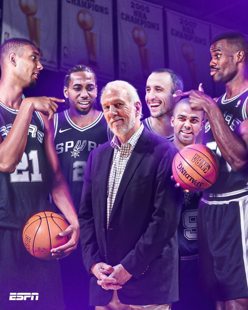Gracias coach Pop!! #respect