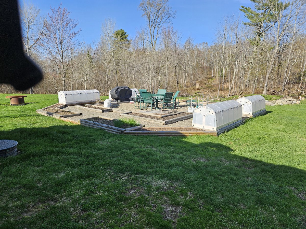 Tunnels are done and ready for seeds! Bring on the ground cherries!