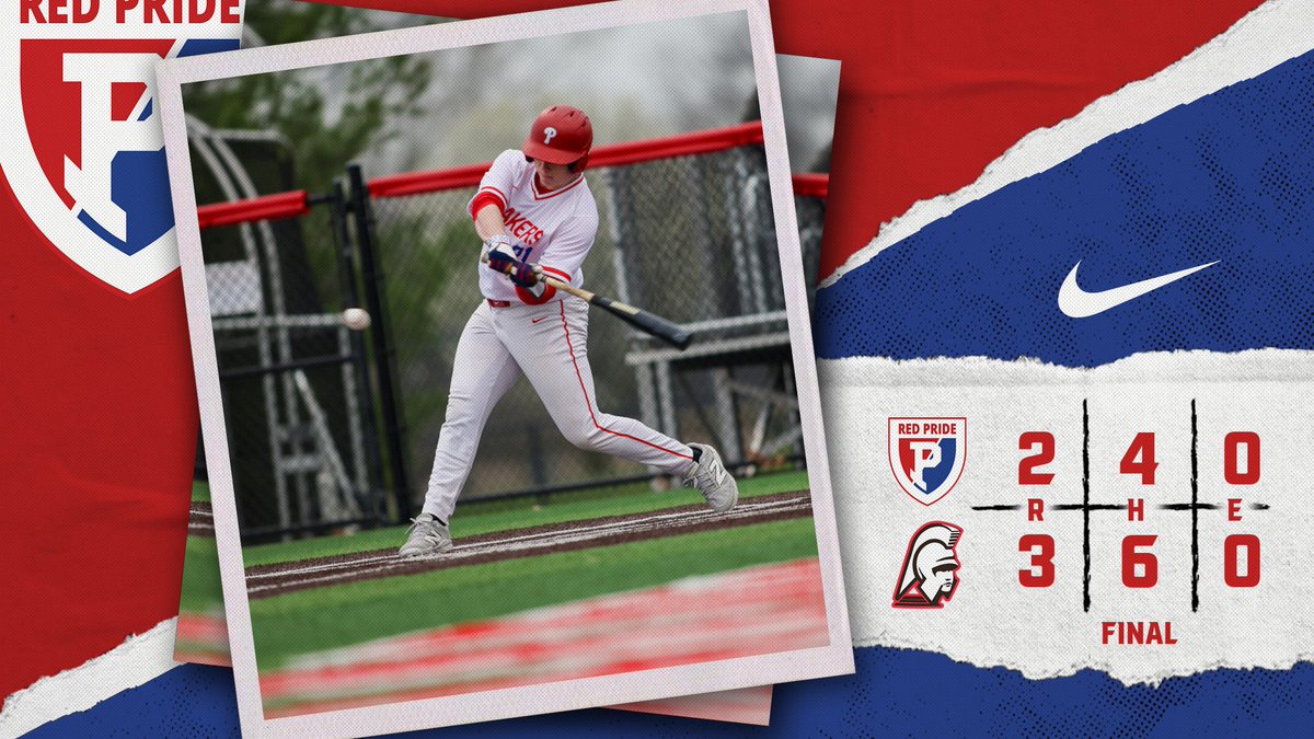 Quakers 2
#2 Trojans 3

Lykins 1-3
Doyle 1-3
Laker 1-3
T White 1-3 2RBI

Garver 5IP 6H 3ER 2BB 1K
Davis 1IP 0H 0ER 0BB 1K

#RedPride