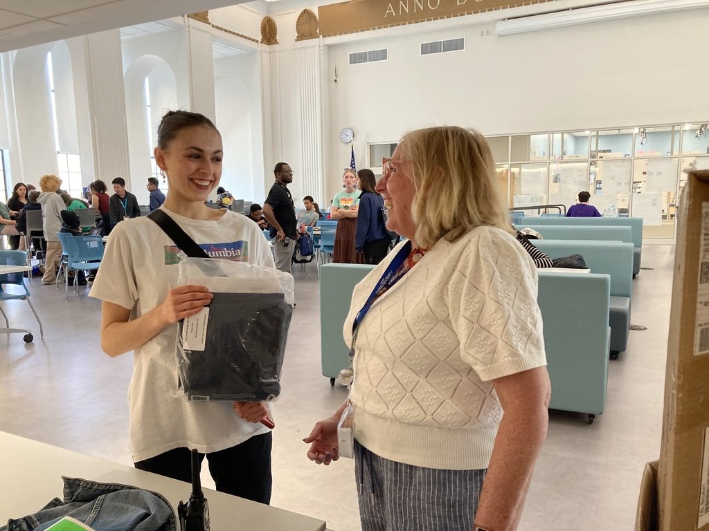 MetroHS's tweet photo. It's that time of year! Our seniors are on the final stretch, getting ready for graduation. Caps and gowns were delivered by Kirk Thompson from Herff Jones last week. https://t.co/pINsSr4npO