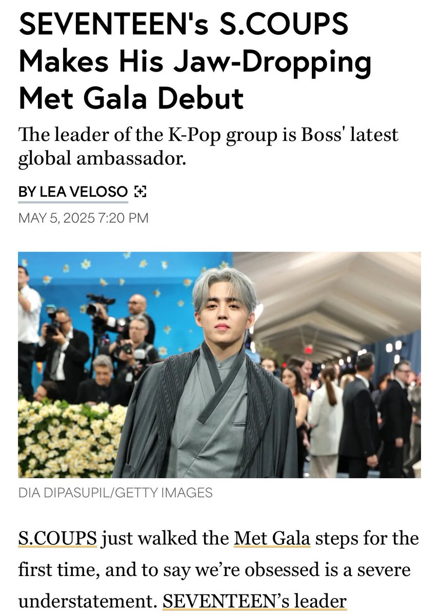 말랑쿱쮸(Me) (@soft_s_coups) on Twitter photo 에스쿱스 멧갈라 데뷔
🔗 stylecaster.com/fashion/celebr…
SCOUPS AT THE MET GALA
#SCOUPS #MetGala #MetGala2025 <a href="/pledis_17/">세븐틴(SEVENTEEN)</a> 에스쿱스 멧갈라 데뷔
🔗 stylecaster.com/fashion/celebr…
SCOUPS AT THE MET GALA
#SCOUPS #MetGala #MetGala2025 <a href="/pledis_17/">세븐틴(SEVENTEEN)</a>