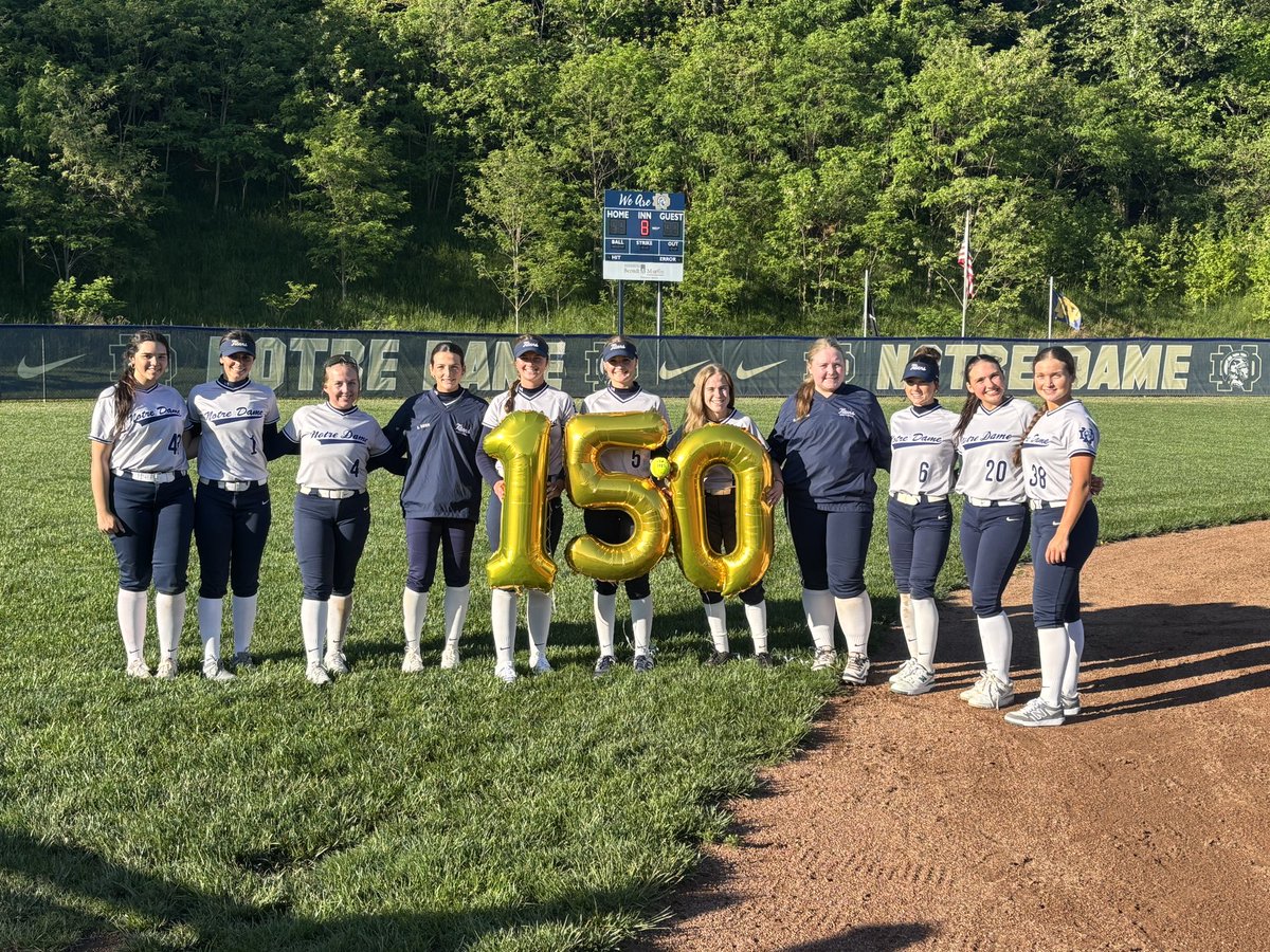 ND Lady Titans Softball (@nd_ladytitans) on Twitter photo Big shout out to <a href="/EntlerMaddie/">Maddie Entler</a> on getting her 150th career hit and becoming the all time hits leader at Notre Dame in the process 🔥👀🥎 #stillsomeworkleft Big shout out to <a href="/EntlerMaddie/">Maddie Entler</a> on getting her 150th career hit and becoming the all time hits leader at Notre Dame in the process 🔥👀🥎 #stillsomeworkleft