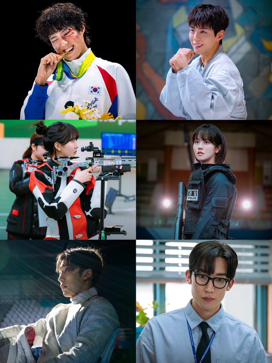 Olympic medalist                      Police officer

#GoodBoy #굿보이